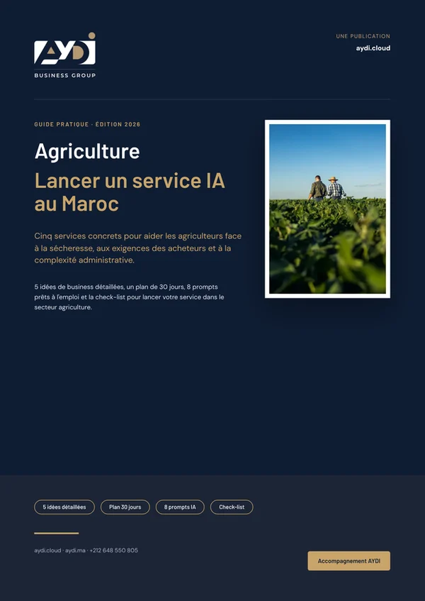 Couverture du guide Agriculture