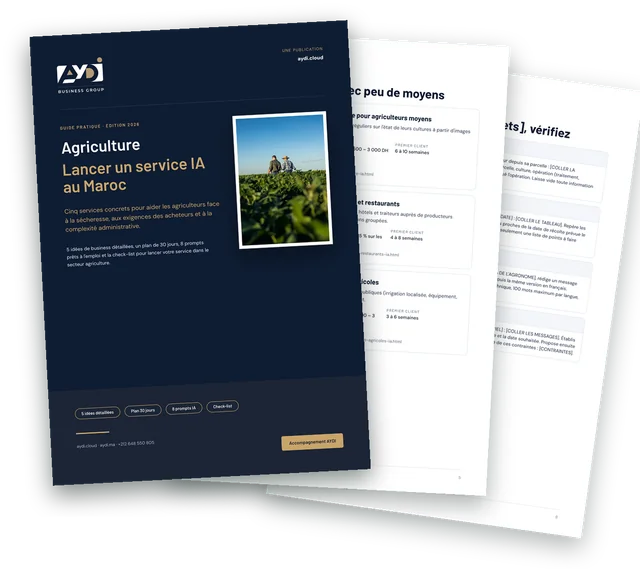 Couverture et pages intérieures du guide Agriculture 2026
