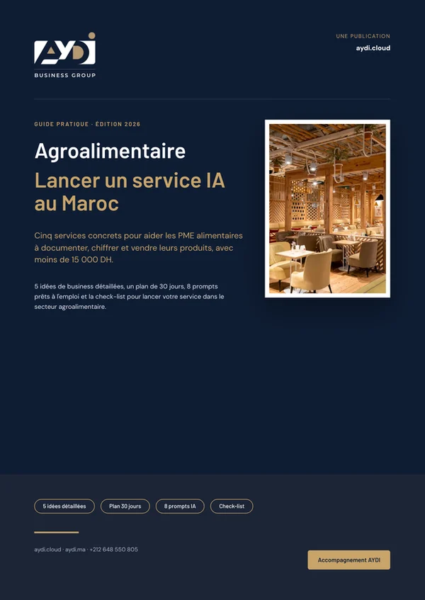 Couverture du guide Agroalimentaire