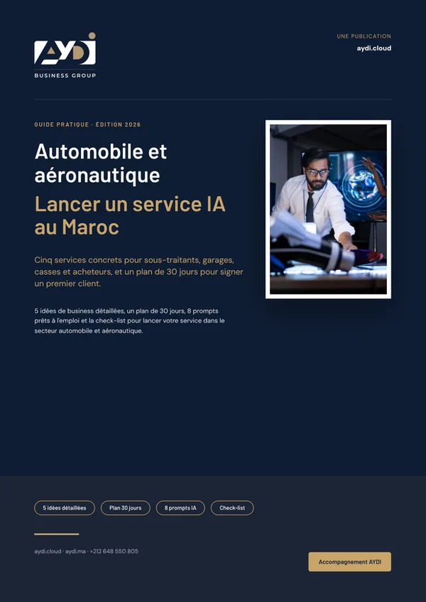 Couverture du guide Automobile et aéronautique