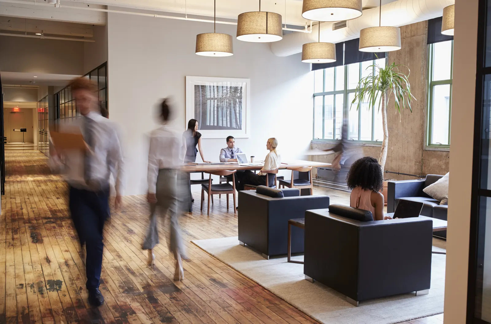 Espace de travail d'une petite entreprise