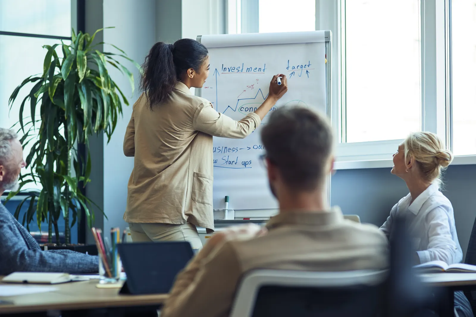 Présentation d'une offre à un donneur d'ordre