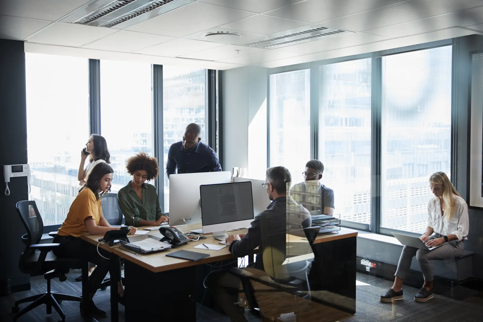 Bureau d'exploitation d'une entreprise